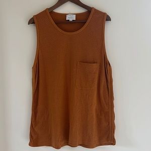 Lemaire Bundt Orange Tank Top